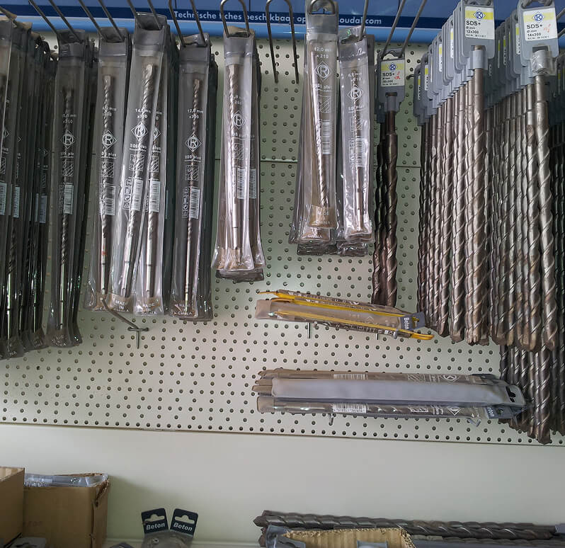 Hardware Tools Display